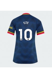 Arsenal Eberechi Eze #10 Jalkapallovaatteet Naisten Vieraspaita 2026-27 Lyhythihainen